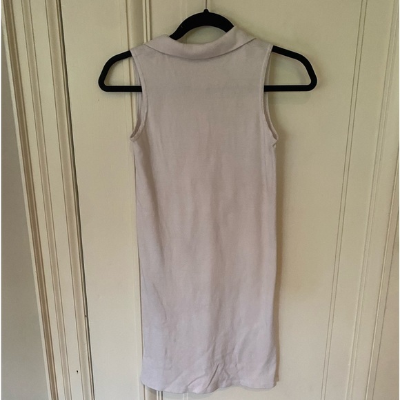 White Brandy Melville Caroline Polo Dress - Picture 4 of 9